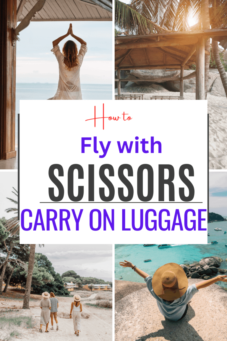Can I Bring Scissors In My Carry On Luggage? Travel more