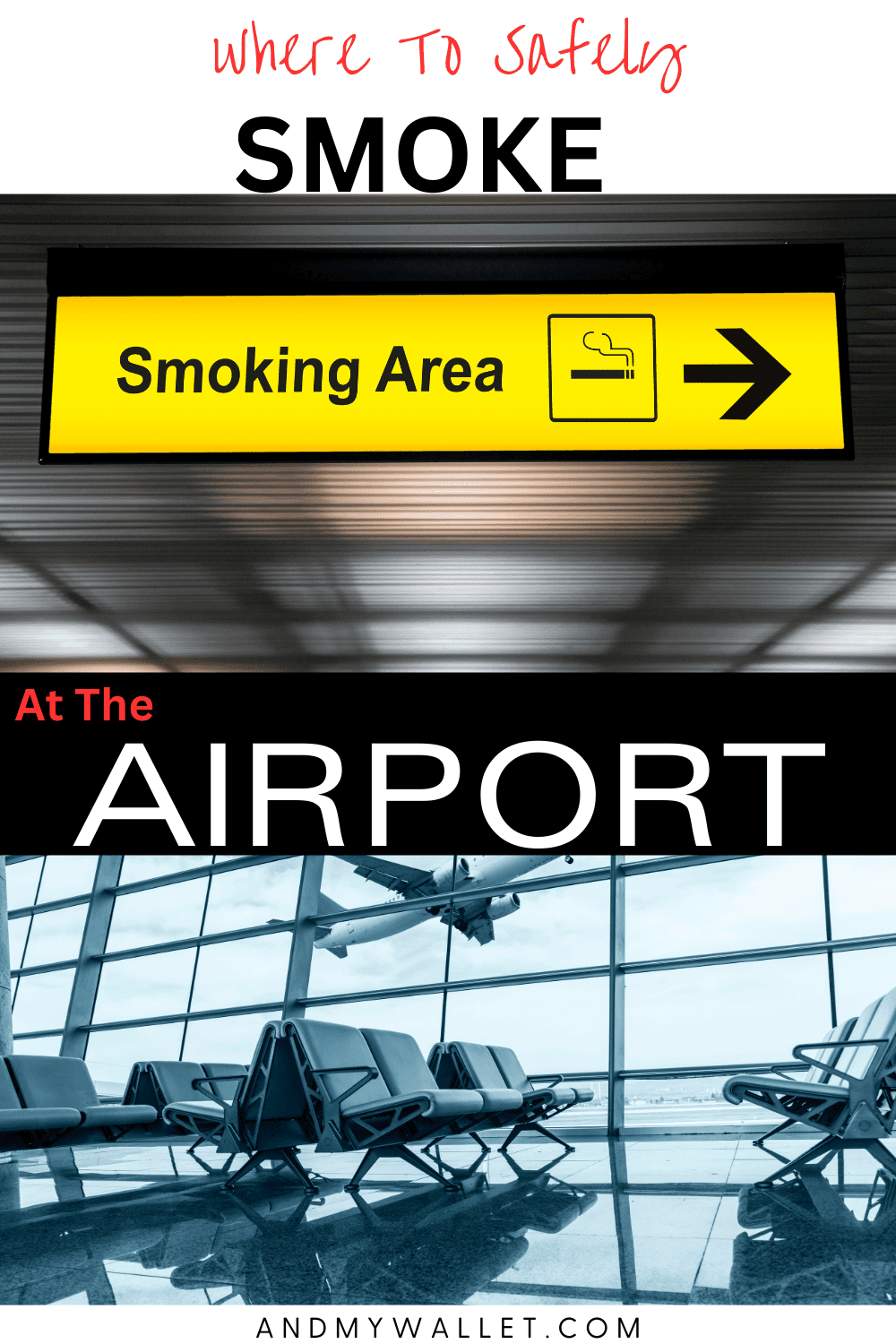 Smoking and smoke products at airports