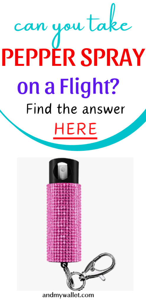 taking pepper spray on on an International Flight?Airlines and governments don't allow pepper spray in carry-on or checked bags on international flights