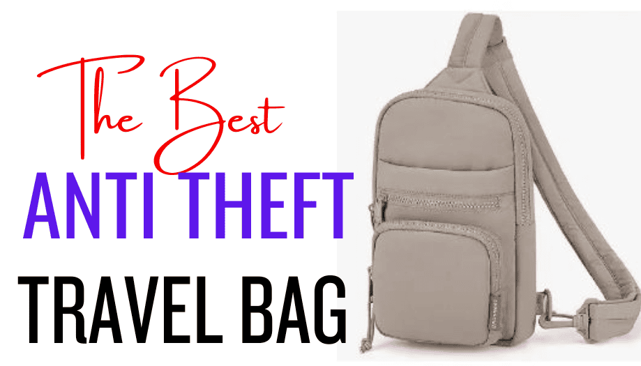 anti theft travel crossbody bag
