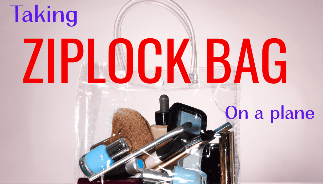 Makeup ziplock bag